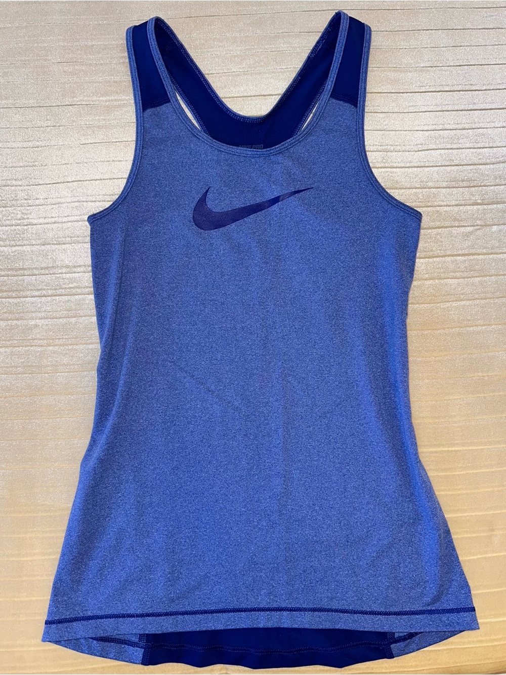 Nike Pro Women's Royal Blue Performance Racerback Dri-Fit Tank